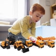 thumbnail image 4 of Mini Vehículo de Construcción de Aleación Ticfox Camión Volquete de Ingeniería 6 uds, 4 of 14
