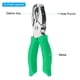 thumbnail image 4 of Uxcell 3/16" Perforadora de un solo agujero, perforadora manual con agarre suave, forma triangular, perforadora de papel de metal, verde, 4 of 7