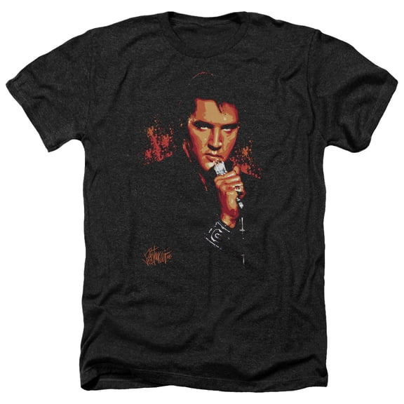 Elvis Presley - Trouble - Heather Short Sleeve Shirt - Small