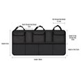 thumbnail image 3 of Abody Car Back S-Eat Organizer Storage Bag Tissue Box Travel Holder Pouch, Grey, 3 of 7
