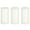 White, variant on Mega Candles 1 pc Unscented White Round Pillar Candle, Hand Poured Premium Wax Candles 3 Inch x 6 Inch, Home Décor, Wedding Receptions, Baby Showers, Birthdays, Celebrations, Party Favors & More