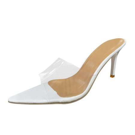 

adviicd Sandalias Para Hombres Women s Block Heels Open Toe Ankle Strap Heeled Sandals