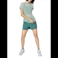 thumbnail image 2 of Camiseta Deportiva Ultraligera Transparente de Secado Rápido con Espalda Abierta para Mujer, Ideal para Yoga, Running y Otras Actividades. Verde M, 2 of 9