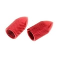 thumbnail image 3 of 2pcs Colorido Aleación De Aluminio De Bici Del Neumático American Style Tapas De Válvu De Polvo Cubierta De Bicicletas Piezas De Bicicle rojo Macarena Schrader Válvula De Casquillo De Bicicleta, 3 of 5