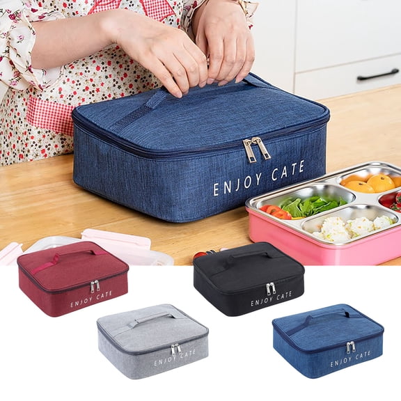 BCZHQQ Reusable Insulated Lunch Box for Men & Women - Compact Adult Lunch Bag,Perfect for Work or On-the-Go Meals,Summer Saving Clearance