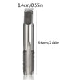 thumbnail image 4 of Tachiuwa 55 degree Pipe Thread Taps for Pipe Threading Tools Pipe Tap G3 to 8, 4 of 7