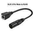 thumbnail image 4 of Converter Cable,Adapter Cable Rj45 Xlr Cable With 5 Pin Adapter Converter Female Ethernet Male And Female Rj45 Adapter To Rj45 Converter Cable Pin Cable-xlr Rj45 Pin Male To, 4 of 5