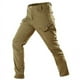 thumbnail image 5 of Pantalones de carga IX7 IX9 para hombre, pantalón táctico para caminar, entrenamiento táctico, piel de tiburón, carcasa suave, resistente al viento, impermeable, de felpa gruesa, 5 of 5