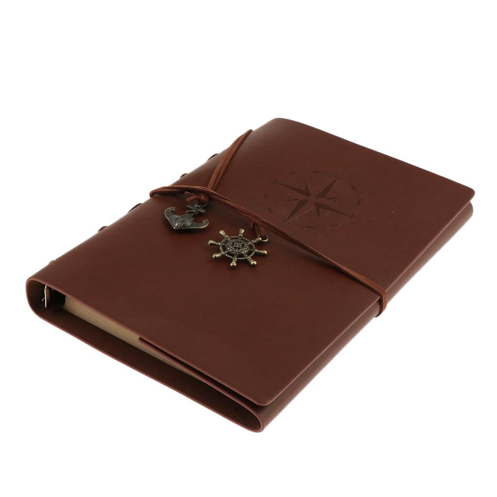 Axioma 3 Pieces A5 Leather Notebook Refillable Travel Diary Perfect