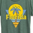 thumbnail image 3 of Instant Message - Retro Florida - Vacation Destination - Women's Short Sleeve Graphic T-Shirt, 3 of 6