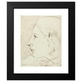 thumbnail image 2 of Benjamin Robert Haydon 20x24 Black Modern Framed Museum Art Print Titled - John Keats (1816), 2 of 5