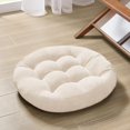 thumbnail image 1 of Almohada de suelo redonda Degrees of Comfort Meditation Beige, 1 of 7