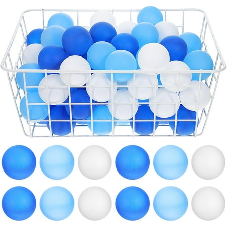 LUU-120 Pcs Table Tennis Balls Plastic Balls Colored Table Tennis Balls Pong Balls for Training Party Games Entertainment Decorations_SAI