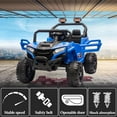 thumbnail image 6 of ThunderBolt 12V Kids Ride on Car, Electric Off-Road UTV Truck for Kids with Upgraded Battery for 2H, 2.4G Remote Control, Anti-Collision Bar, grippy tires,4-Wheel Suspension Ride on Car Kid UTV, 6 of 21