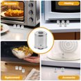 thumbnail image 4 of GETAJGHSD Microwave Oven Adsorption Cover Cap Efficient Heating Iron 5Pcs, 4 of 6