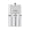 RICH BLACK, variant on Better Homes & Gardens 4pk Barmop Set, 16"x19", Soft Silver