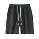 thumbnail image 2 of Pantalones Cortos Atléticos de Verano Cómodos Cortos de Bolsillo con Cordón de Cintura Elástica para Deportes, 2 of 3