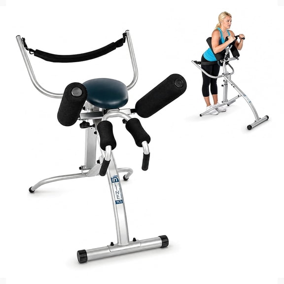 InLine Traction Control System, Spine Decompression Workout Machine | Back Pain Relief, Stretching & Exercise Equipment for Home & Gym, Portable Lower Body Fitness Stretcher
