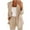 Khaki, variant on Hueook Blazers for Women Plus Size Clearance Women'S Long Sleeve Solid Suit Pants Casual Elegant Business Suit Sets Two-Piece Suit