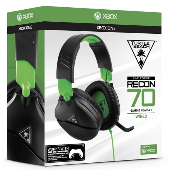 Audífonos Turtle Beach Alámbricos Recon 70X Negro