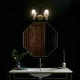 thumbnail image 4 of Torche 2-Light Bathroom Vanity Light in Champagne Bronze, 4 of 8