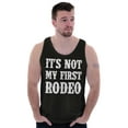 thumbnail image 3 of Not My First Rodeo Horseback Riding Tank Top T Shirts Men Women Brisco Brands L, 3 of 6