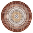 thumbnail image 3 of nuLOOM Classie Hand Tufted Shag Area Rug, 6' Round, Red Multi, 3 of 4