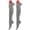 A-Light Gray190, variant on WMNTST Womens Thigh High Stockings Bow Knot Over The Knee Socks Stretchy Stylish Comfortable Stocking