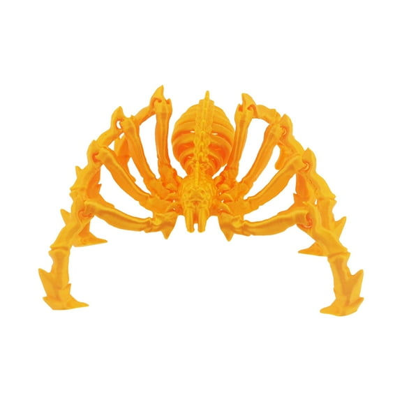 JVBTVB 3D Printed Skeleton Tarantula Articulated Movable Model Ornament for Home Decor and Gift, 12 Inches