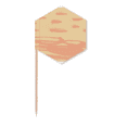 thumbnail image 1 of Orange  s Art Pattern Toothpick Flags Cupcake Picks Party Celebration, 1 of 3