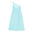 thumbnail image 5 of Alvivi Kids Girls One Shoulder Junior Bridesmaid Dress Formal Party Maxi Gown 6-16, 5 of 5