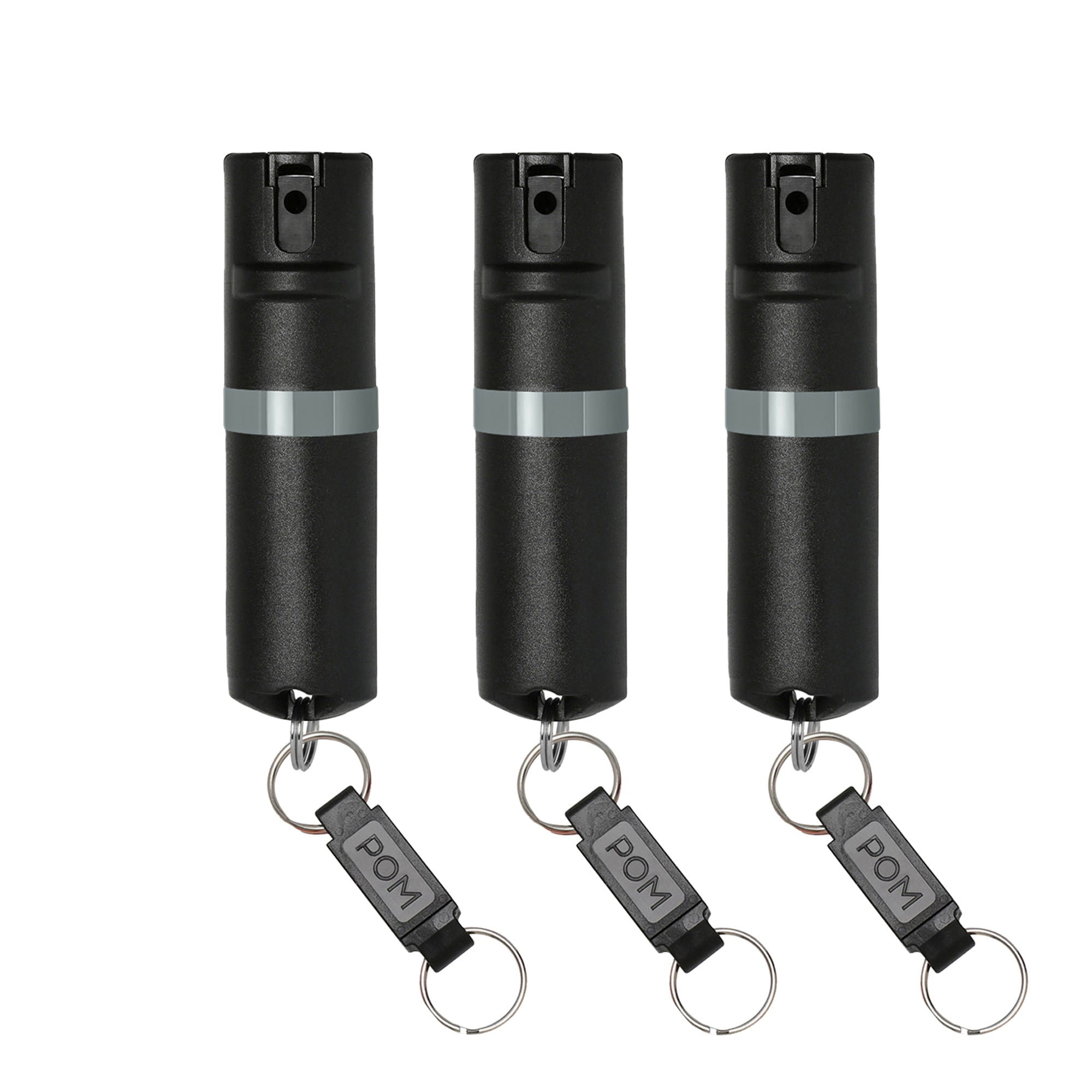 POM Pepper Spray Keychain Flip Top Safety Maximum Strength OC Spray