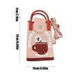 thumbnail image 3 of Ganfancp Navidad Nochebuena Bolsa de Hombro de Punto Mini Bolsa de Teléfono Móvil Cien Gran Capacidad Bolsa de Regalo de Caramelo Bolsa Crossbody Ofertas Del Día 1* Bolsa Cruzada, 3 of 6