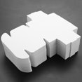 thumbnail image 2 of 100pcs Kraft Paper Box Exquisite Kraft Paper Packaging Box Small Size - White, 2 of 5