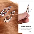 thumbnail image 3 of 24 piezas de leopardo clips de pelo clip duckbill clip para peluquería, 3 of 7