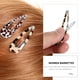 thumbnail image 3 of 24 piezas de leopardo clips de pelo clip duckbill clip para peluquería, 3 of 7