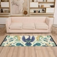 thumbnail image 2 of Yayeee Runner Rug for Bedroom 2'x6' Machine Washable Hallway Non Slip Mat, Green Animals Pattern, 2 of 8