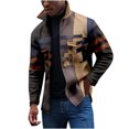 thumbnail image 1 of DPTALR Veste Colorée Automne et Hiver à Rayures pour Hommes, 1 of 4