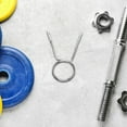 thumbnail image 2 of Miangastore Barbell Clip Spring Clip Collars Barbell Clamps Dumbbell Clips Weight Bar Clips for Weightlifting Powerlifting Strength Training, 2 of 8