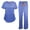 CEILBLUE, variant on M&M SCRUBS Super Soft Junior fit scrub set 8117 9120