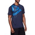 thumbnail image 3 of Reebok Men's and Big Men's Active Short Sleeve Performance Tee, up to Size 3XL, 3 of 5