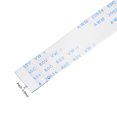 thumbnail image 4 of Uxcell 24 pines Cable Flexible Plano FPC FFC Tipo A Cable de Cinta PE Blanco 5 piezas, 4 of 4