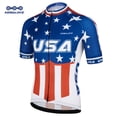 thumbnail image 2 of Jersey de ciclismo KEMALOCE, uniforme de ciclismo para exteriores, equipo profesional de manga corta, ropa de ciclismo, nuevo uniforme deportivo americano internacional de la Marina de los EE. UU., 2 of 5