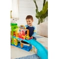 thumbnail image 4 of Fisher-Price Little People Light-Up Learning Garage Toddler Playset, 5 Play Pieces, Multi-Language Version, 4 of 6