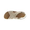 thumbnail image 3 of EASY SPIRIT Womens White Woven Detail Adjustable Cushioned Mar Round Toe Sandals 7, 3 of 4