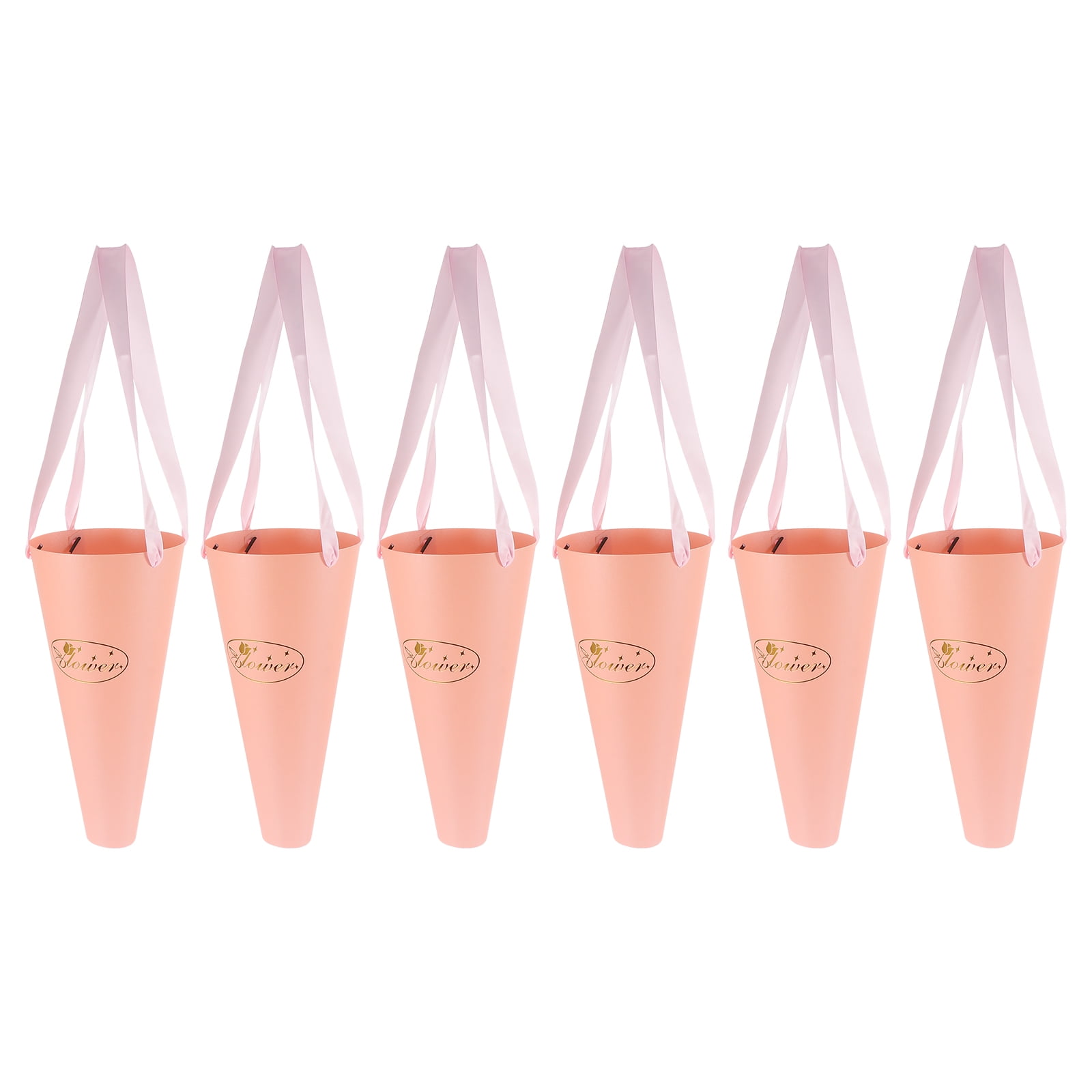 6Pcs Flower Bouquet Bags Elegant Bouquet Packaging Bags Floral