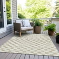 thumbnail image 3 of Dalyn Rugs Machine Washable Indoor/Outdoor Chantille Beige 2'6" x 3'10" Rug, 3 of 9