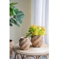 thumbnail image 5 of A&B Home Spiral and Woven Textured Cement Planter 8.3" x 8.3" x 8.7", 5 of 8