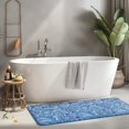 thumbnail image 2 of Blue Paisley Pattern Kitchen Rug Mat,Kitchen Runner Rugs Non Skid Washable,Decorative Kitchen Floor Mats for Kitchen,Sink,Laundry,17"x47.2", 2 of 7