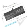 thumbnail image 3 of L16L4PB1 L16M4PB1 Laptop Battery 7.68V for Yoga 730-13IWL ideapad Yoga 720-13IKB 730-13IKB 730-13IWL Notebook, 3 of 7
